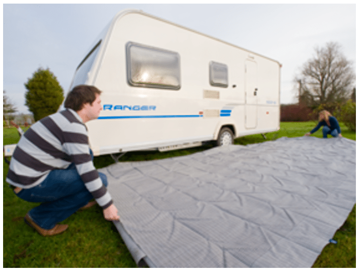 How to put up caravan awning