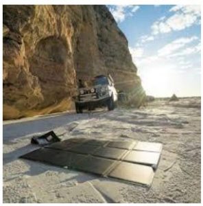 Solar panel fuels self-sufficient caravan adventures, allowing you to explore farther and stay longer