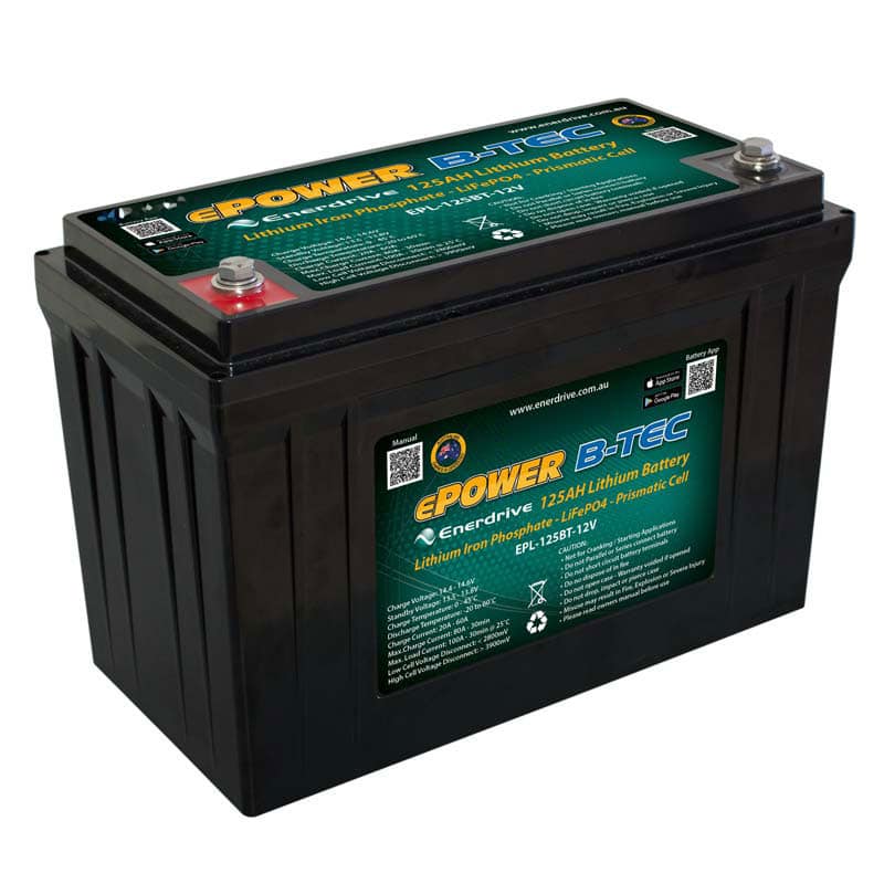 caravan lithium battery