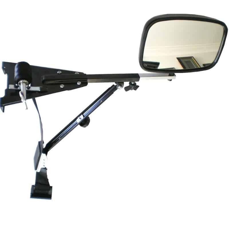 Double-check in the mirror: Secure caravan hitch means focusing on the open road, not worries