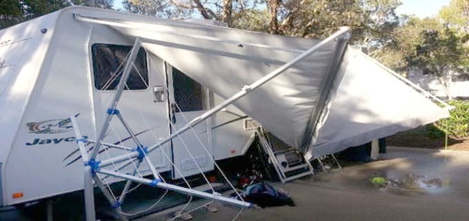 Caravan Storm Damage Restoration