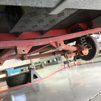Caravan Suspension Damage Repairs