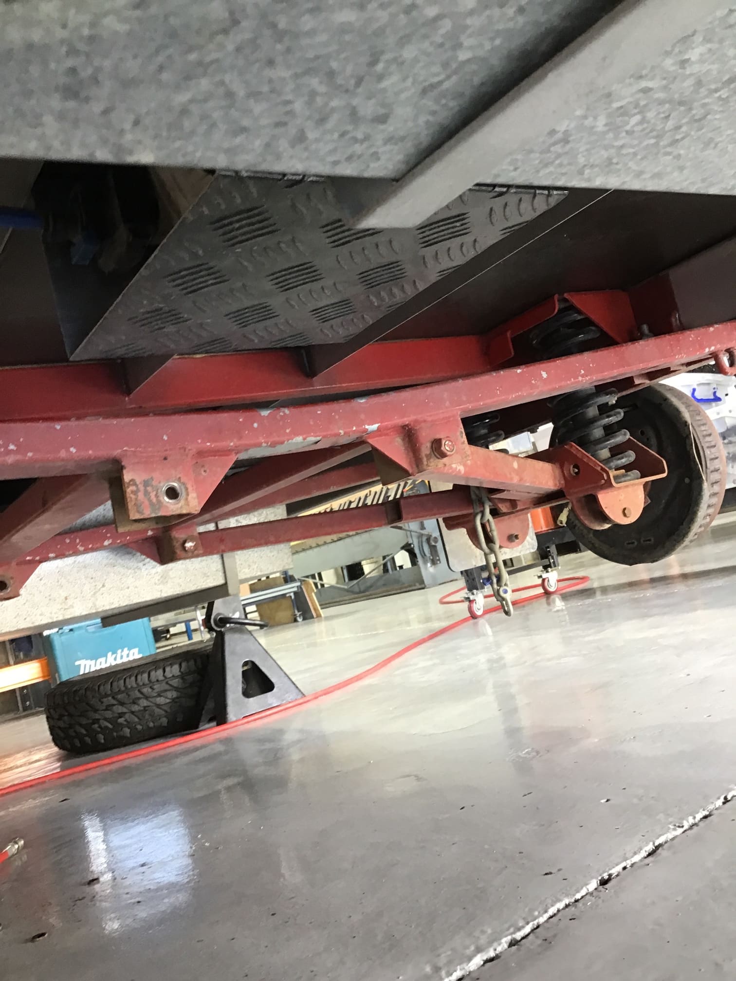 Caravan Suspension Damage Repairs