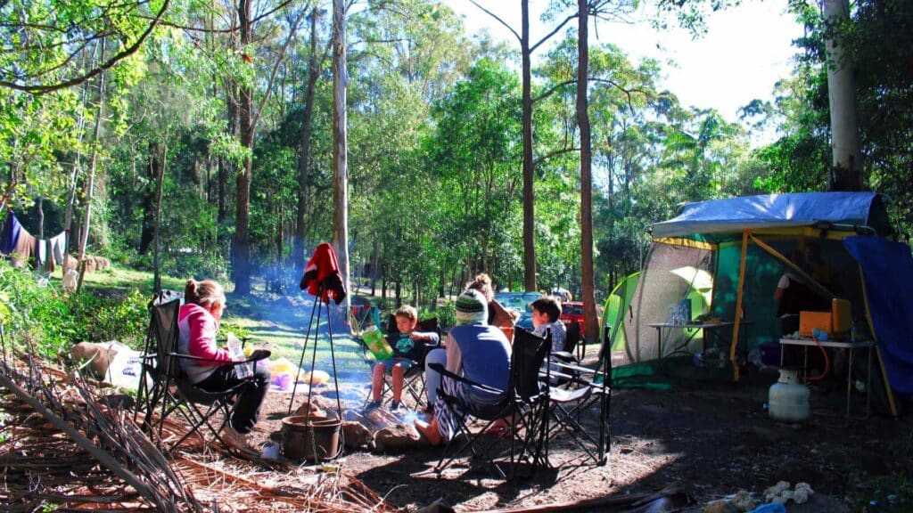 Camping destinations near Brisbane, Australia