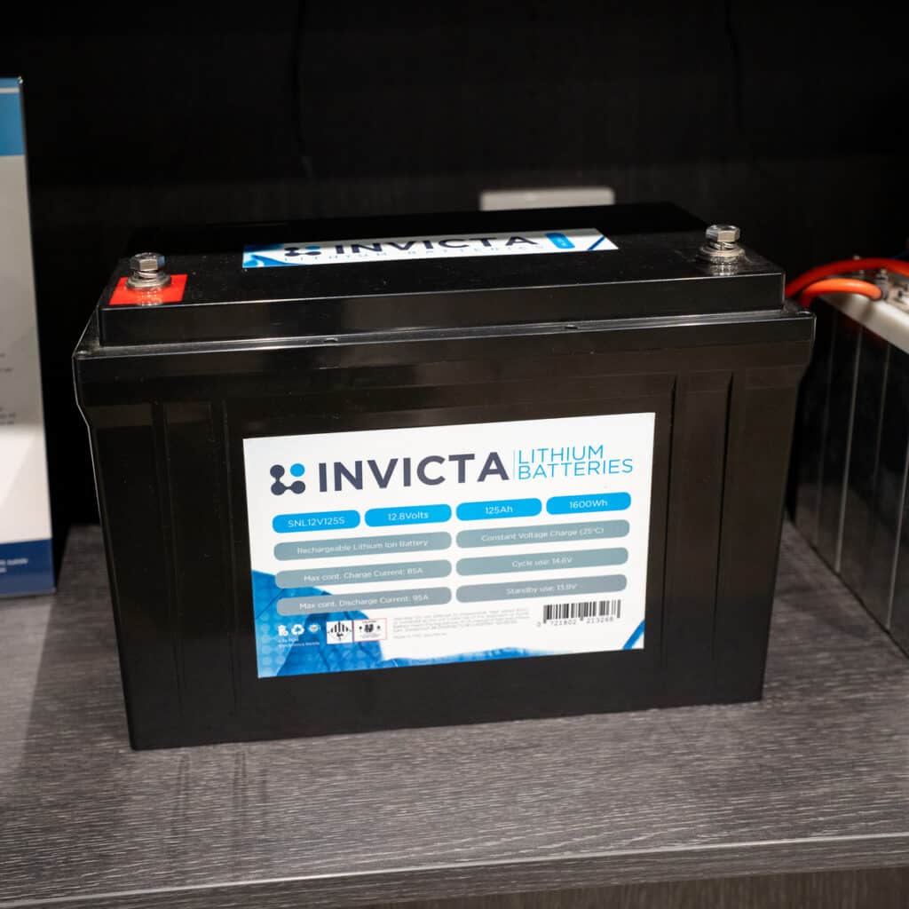 Invicta brand lithium battery, offering reliable power for various applications