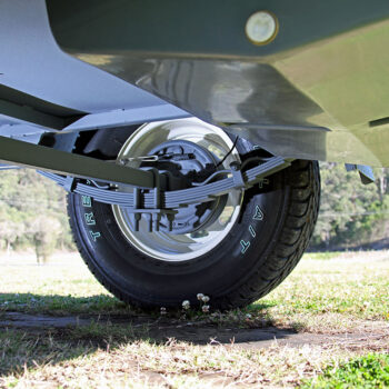 Caravan Leaf Spring Suspension