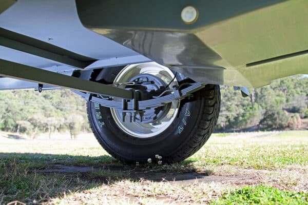 Caravan Leaf Spring Suspension