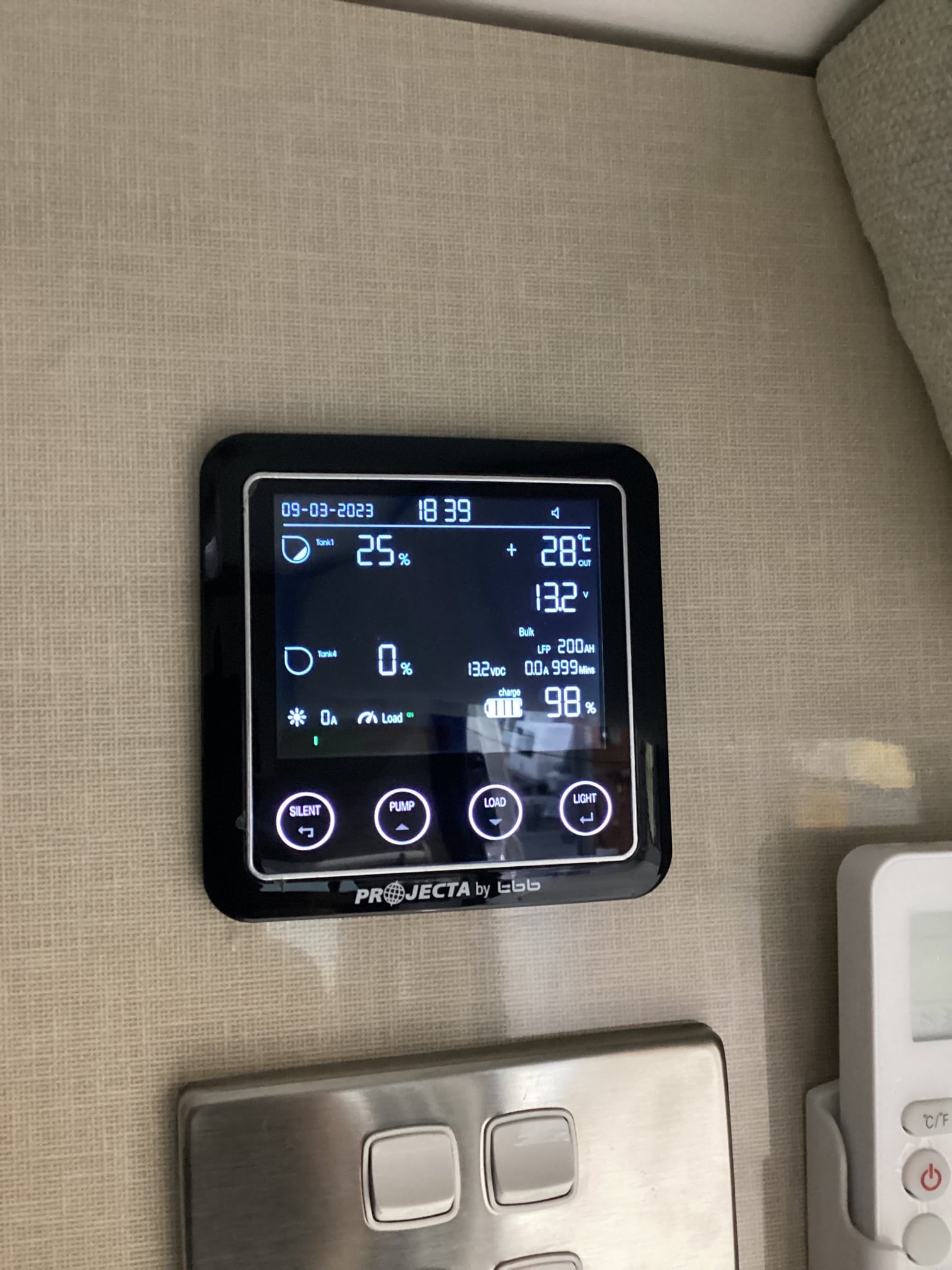 Caravan LED light upgrades