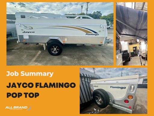 The Jayco Flamingo: A 4-person pop-top caravan ideal for families or small groups