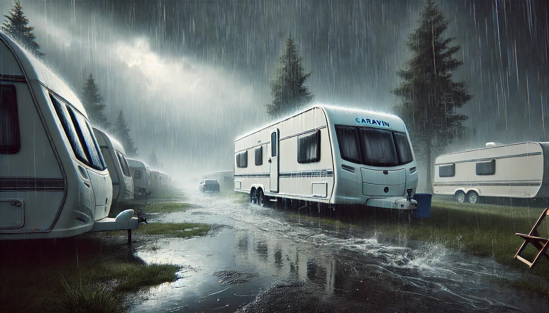 caravan for wet weather