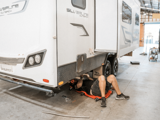 Caravan repair