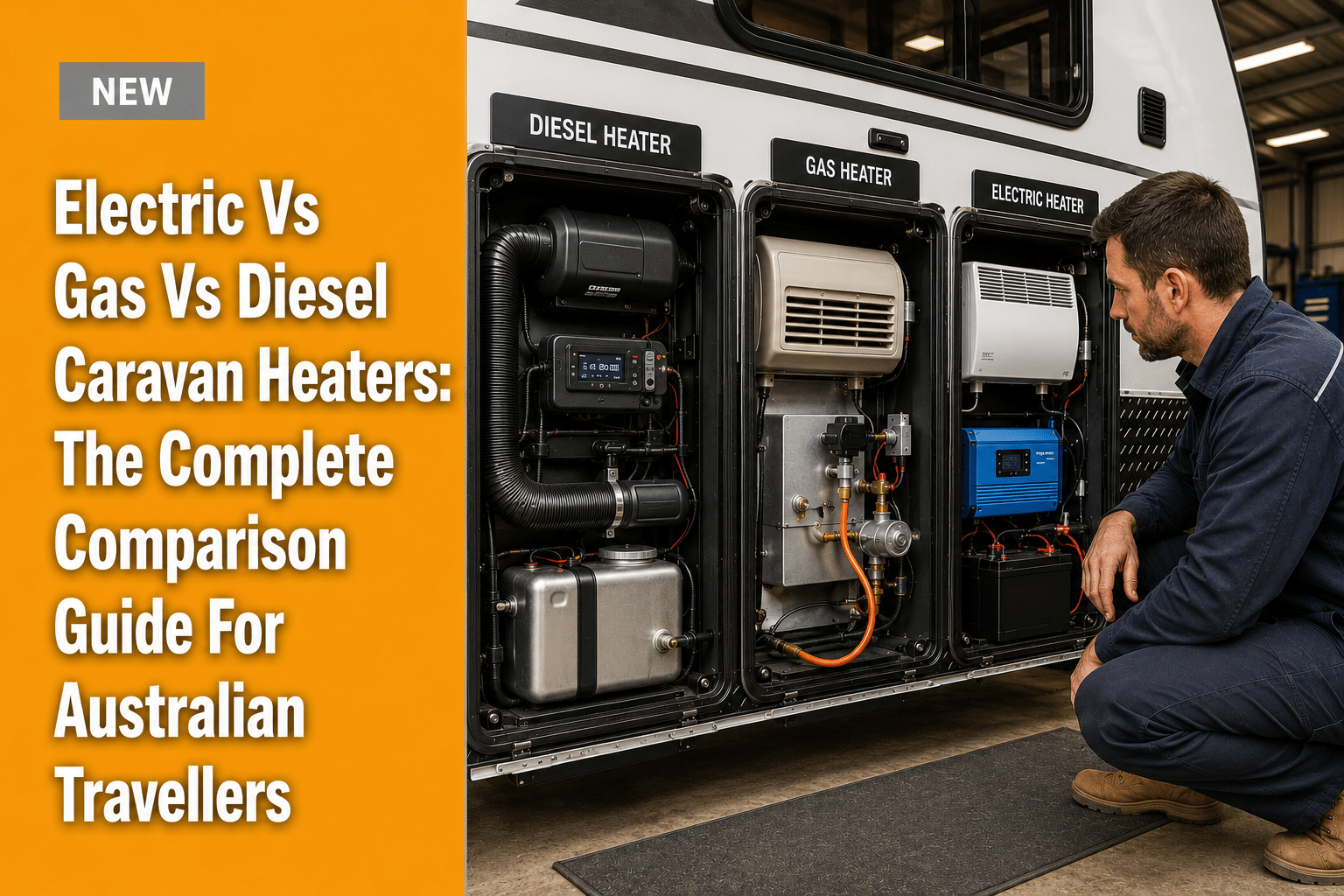 Electric vs Gas vs Diesel Caravan Heaters: The Complete Comparison Guide for Australian Travellers