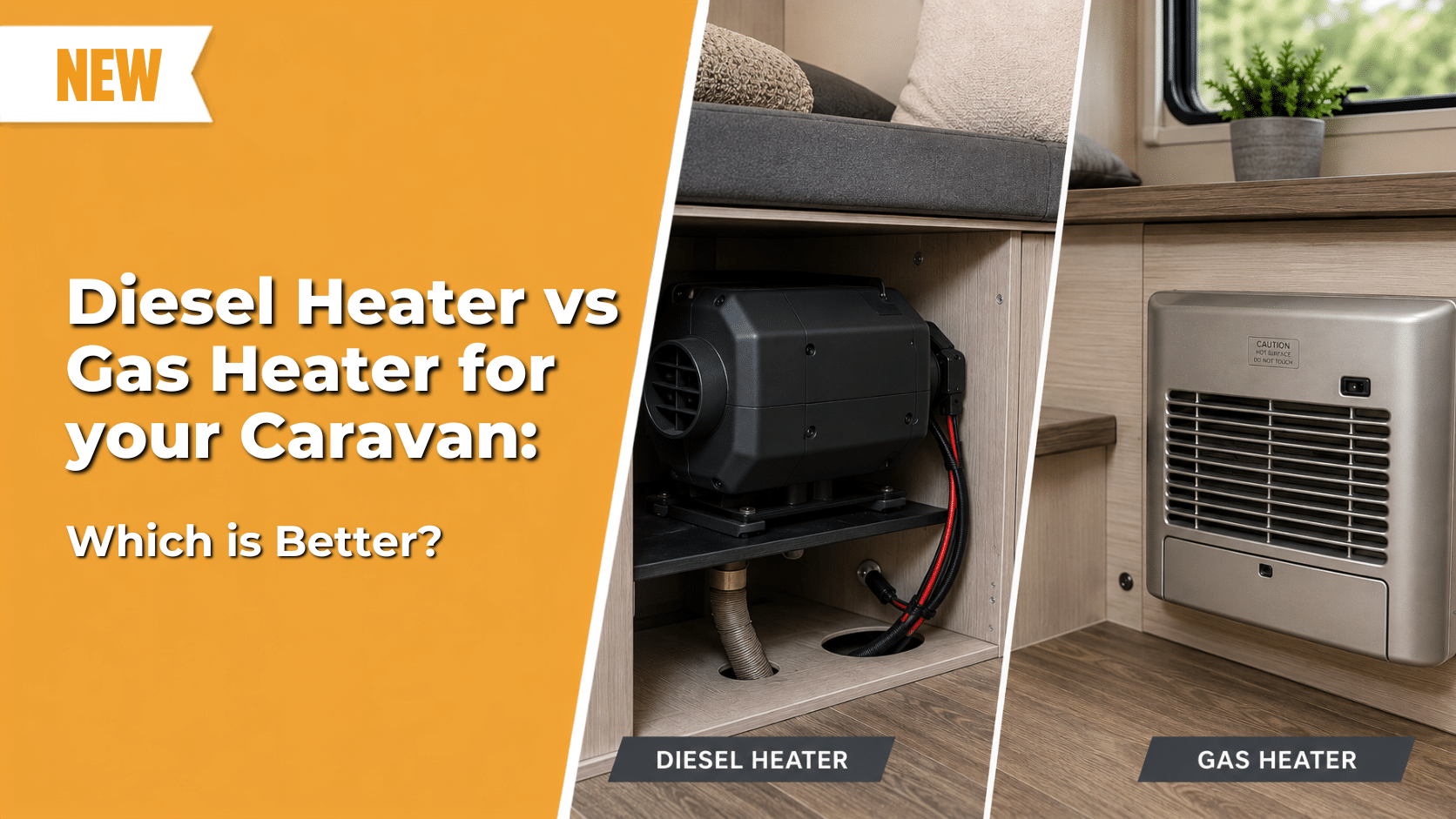 Diesel Heater vs Gas Heater for your Caravan Which is Better